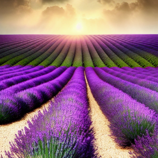 Campos de lavanda