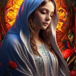 Pintura da Virgem Maria