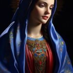 Pintura da Virgem Maria