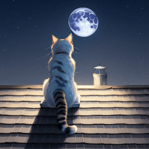 Gato na noite