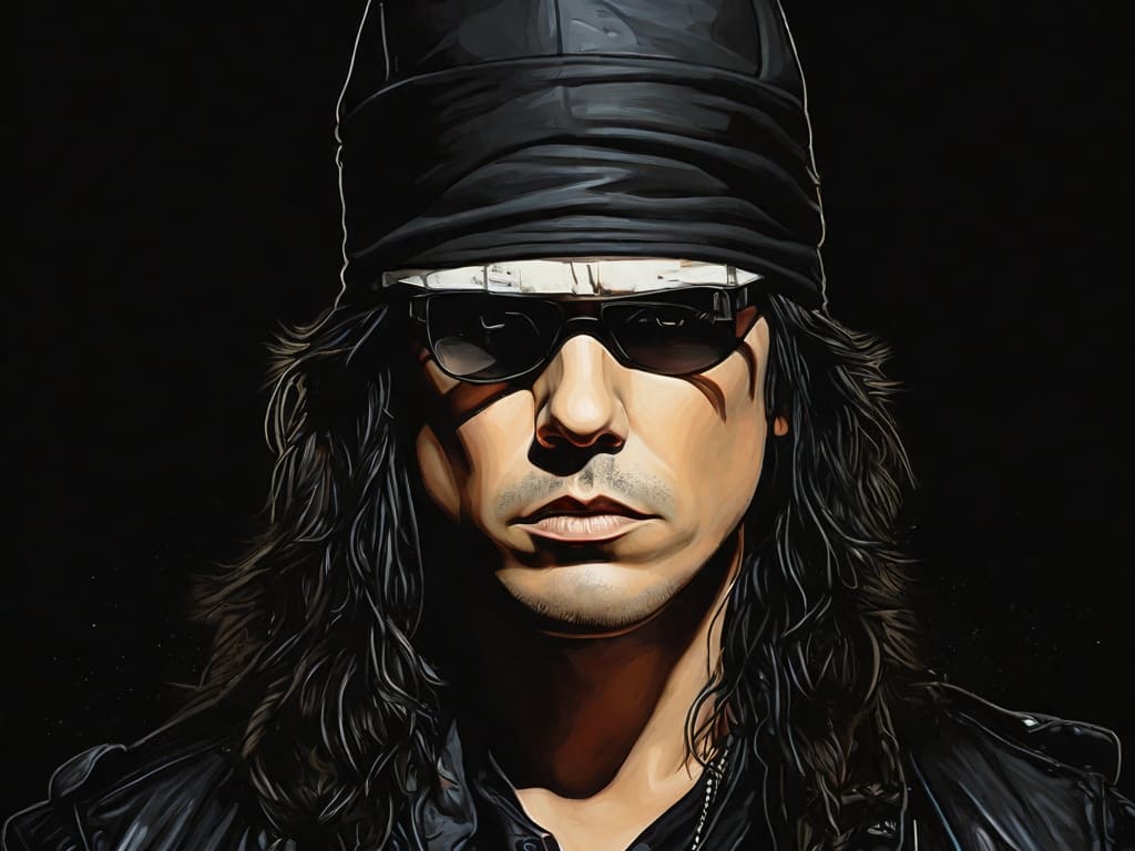 cantor Ian Astbury vocalista da banda The Cult