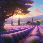 campos de lavanda