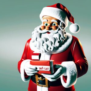Desenho de Papai Noel