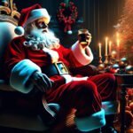 Papai Noel. Celebração natalina