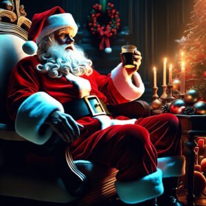 Papai Noel. Celebração natalina