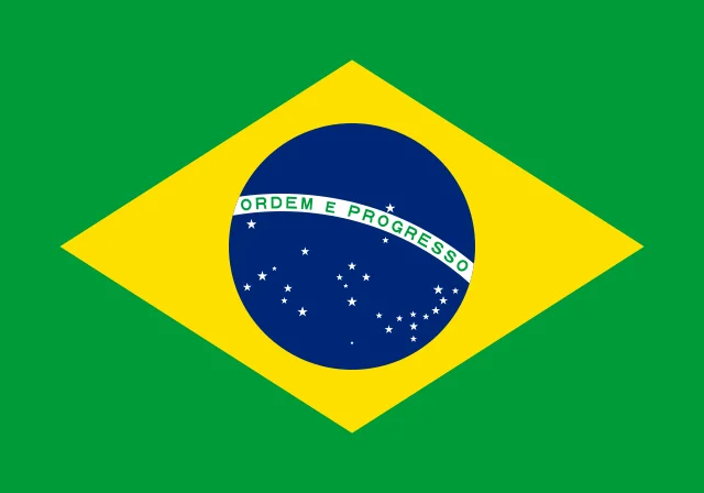 Imagem oficial da Bandeira do Brasil
