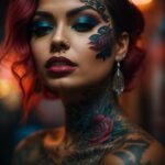 Tatuagem feminina. Tatuagens.