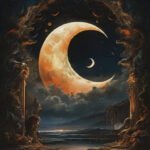 Desenho da lua