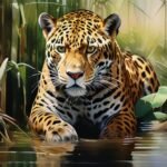 Desenho de onça pintada