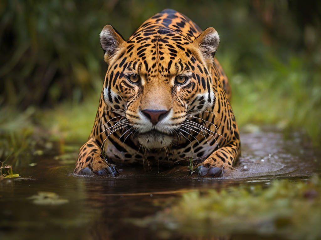 Foto de onça pintada