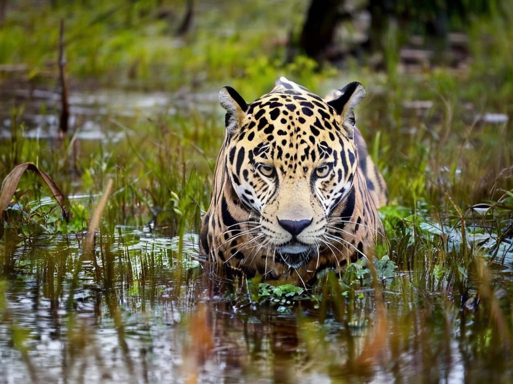 Foto de onça pintada