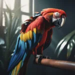 foto de arara criada com AI