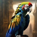 pintura de arara