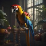 foto de arara criada com AI