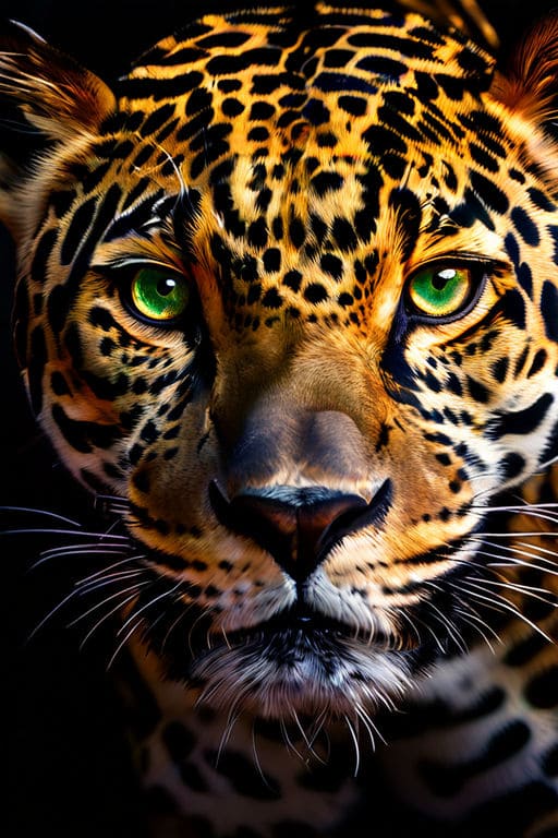Retrato de onça pintada