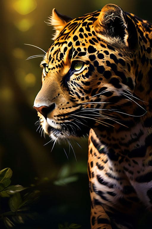 Retrato de onça pintada