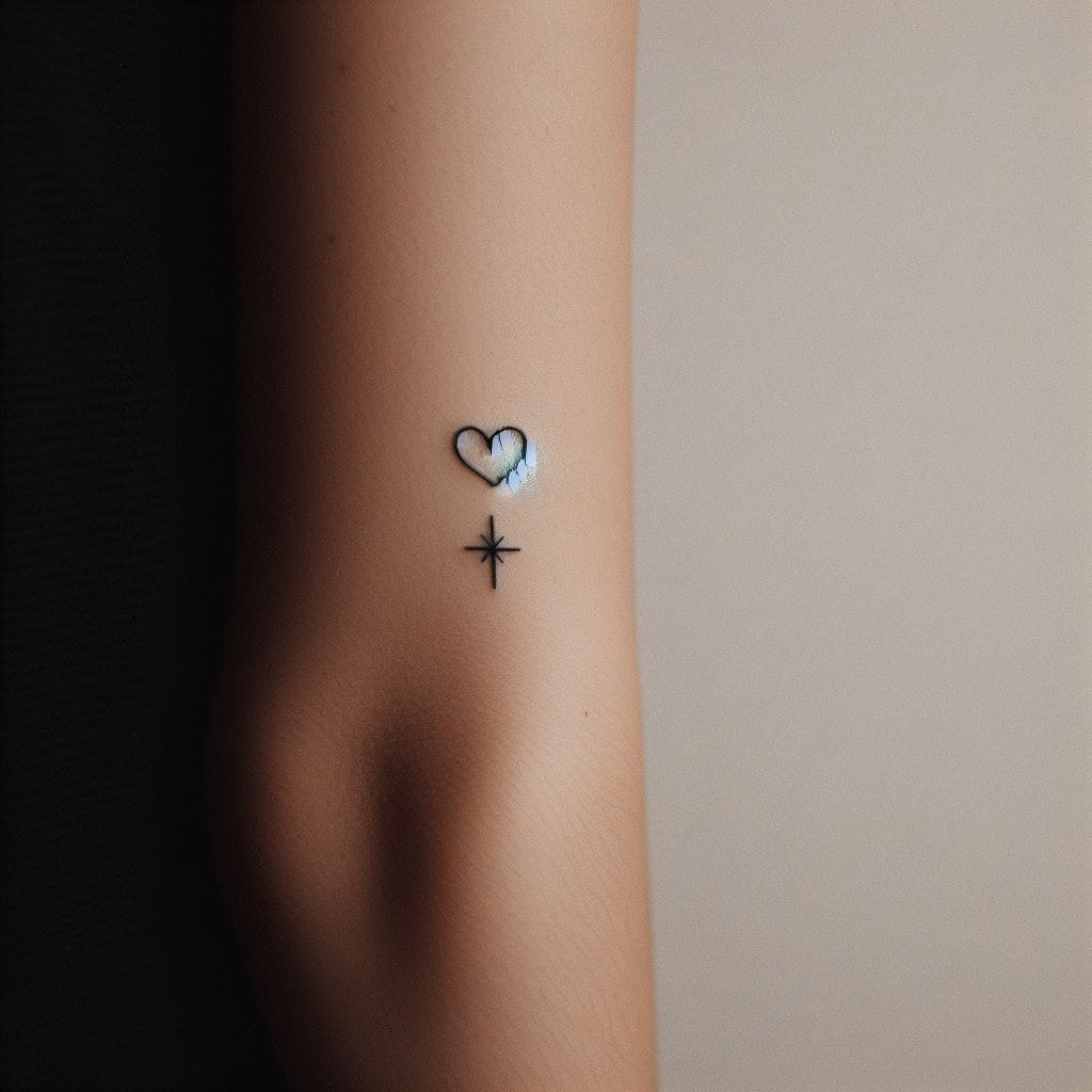 Tatuagem feminina no braço