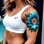 Tatuagem feminina no braço
