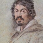 Retrato de Caravaggio by Ottavio Leoni, circa 1621