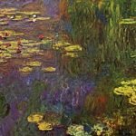 Nenúfares. Diferenças entre impressionismo e pós-impressionismo