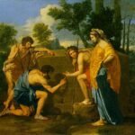 Os Pastores de Arcádia. Quadro de Poussin. Pintura Barroca