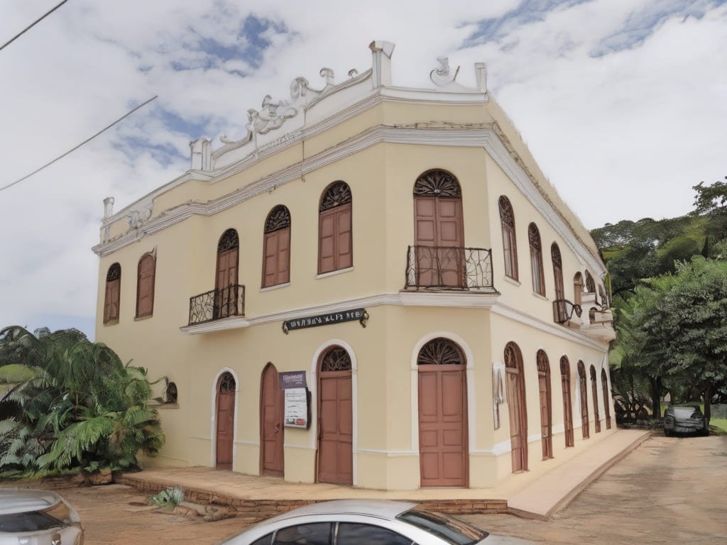 Desenho da Morada dos Baís criado com Inteligência Artificial