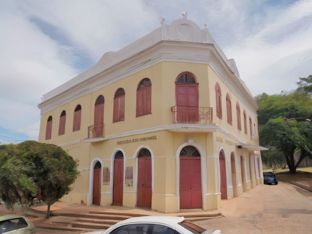 Desenho da Morada dos Baís criado com Inteligência Artificial