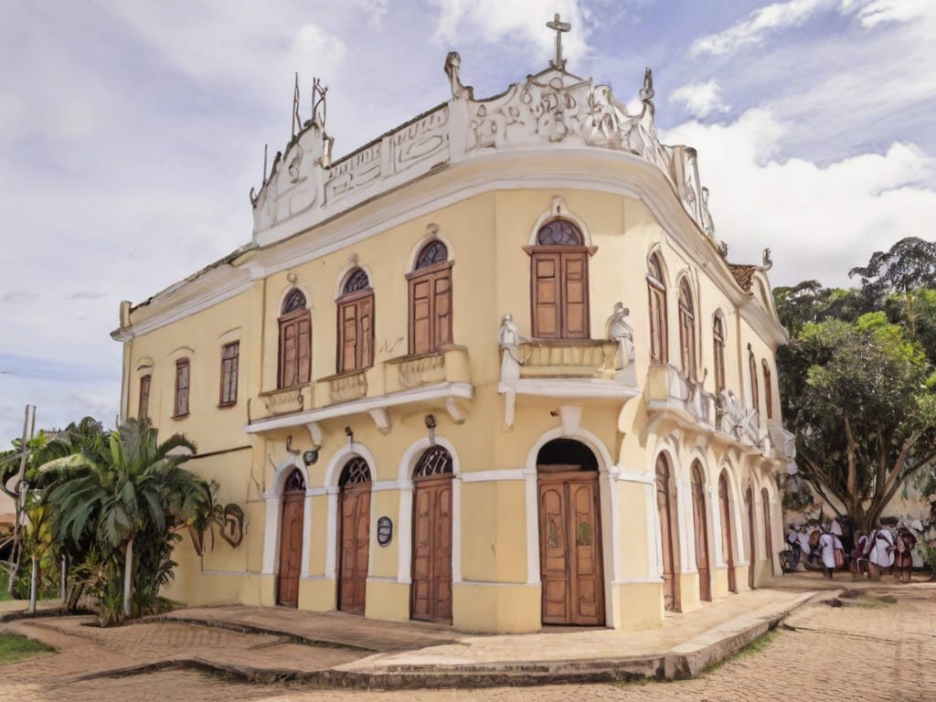 Desenho da Morada dos Baís criado com Inteligência Artificial