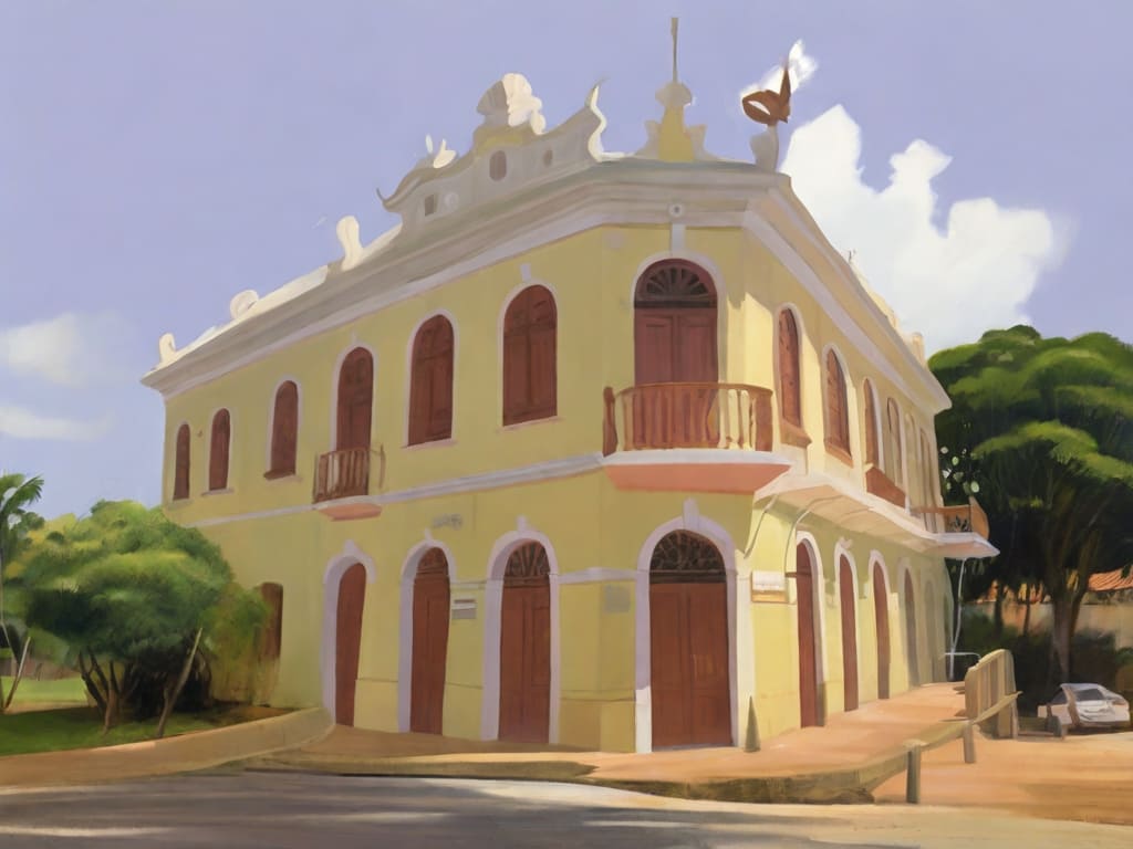 Desenho da Morada dos Baís criado com Inteligência Artificial