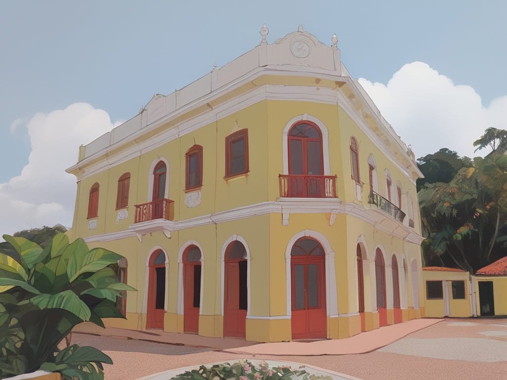 Desenho criado com Inteligência Artificial