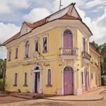Fachada Morada dos Baís. Campo Grande-MS. Sobrado histórico.