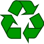 Símbolo da Reciclagem Verde