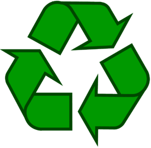 Símbolo da Reciclagem Verde