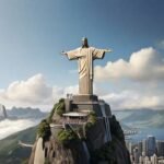 Desenho do Cristo Redentor