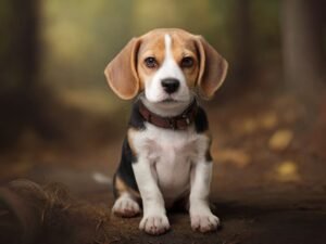 Foto de um cão da raça Beagle. Raças populares de cães