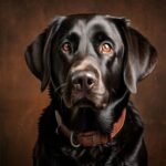 Fotografia de um cão Labrador Retriever