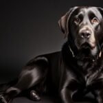 Fotografia de um cão Labrador Retriever