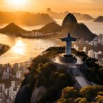 Imagem do Cristo Redentor criada com AI