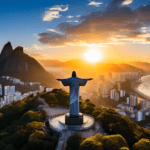 Imagem do Cristo Redentor criada com AI