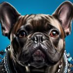 Fotografia de um Bulldog Francês. Raças populares de cães