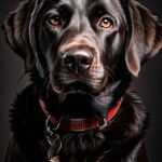 retrato cão labrador retriever