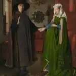 O casal Arnolfini. Jan van Eyck