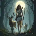 Ártemis: Guardiã da Natureza e Caçadora