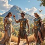 Julgamento de Páris. Mitologia Grega.