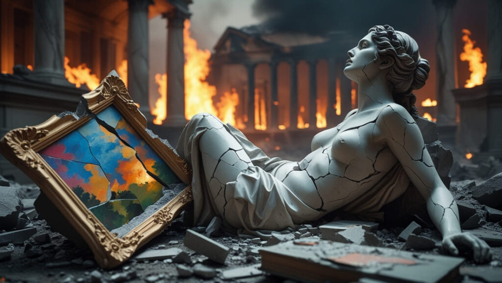 Obras de arte destruídas