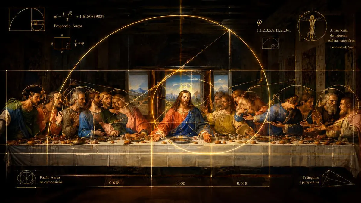 Análise detalhada dos segredos ocultos e símbolos de A Última Ceia de Leonardo da Vinci.